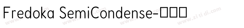 Fredoka SemiCondense字体转换